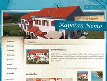 Tablet Screenshot of apartmani-nemo.com